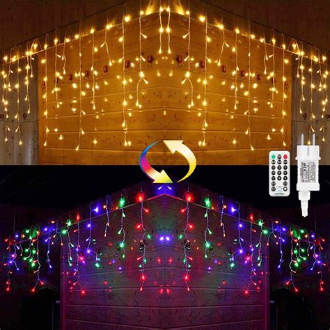 Guirlande Lumineuse Rideau Sodree M Led Rideau Lumineux Noel