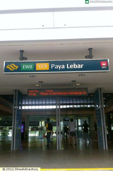 Close Up of Paya Lebar MRT Station (CC9) Building Image, Singapore