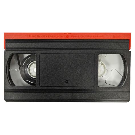 New Blank E180 Vhs Cassette Tape With Red Spring Cover Retro Style Media