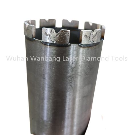 Diamond Wet Core Drill Bits For Drilling Reinforced Concrete With