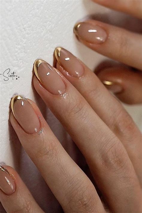 40 Birthday Nail Ideas Gold Nails Simple Nails Gel Nails