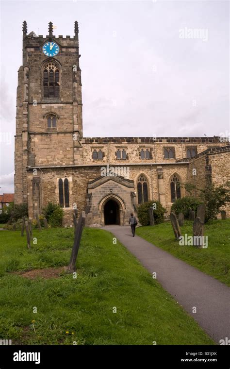 All Saints Church Pocklington Yorkshire Uk Stock Photo Alamy