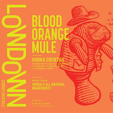 Florida Ave Blood Orange Mule Luekens Wine Spirits