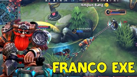 Franco Exe Cara Membuat Musuh Marah Mobile Legends Youtube