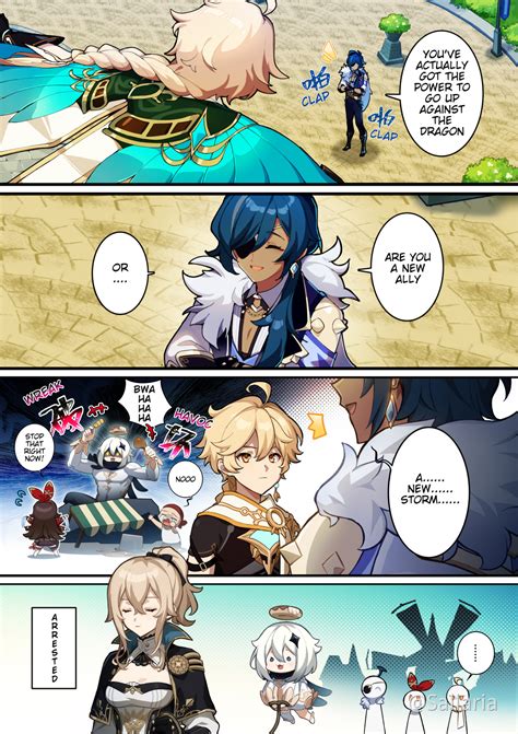 4 Koma Chapter 10 A New Storm English Fan Translation Genshin