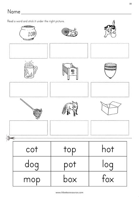 Cvc Words Medial Sounds Worksheets