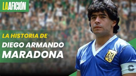 Diego Armando Maradona La Historia Del Astro Entre El Cielo Y El