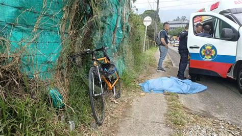 VIDEO Y FOTOS Qué tristeza Un ciclista de 74 años habría muerto de