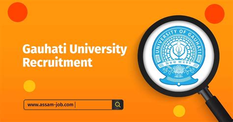 Gauhati University Recruitment 2023 8 Vacancy