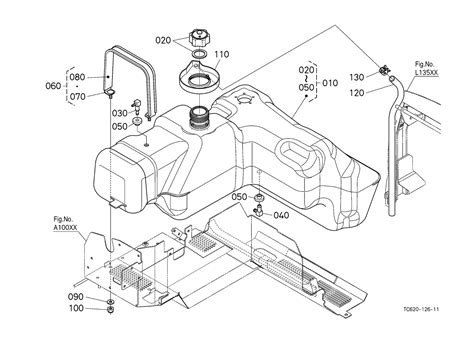 Kubota L F Oem Parts Fuel System A Fuel Tank Oem Parts Buy