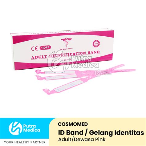 Jual Cosmomed Id Band Dewasa 1 Pc Gelang Identitas Identifikasi