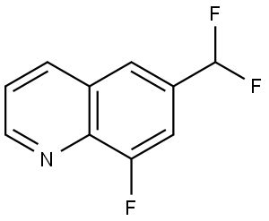 6 Difluoromethyl 8 Fluoroquinoline 2322597 93 1