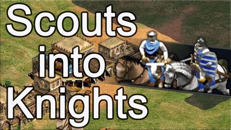 Constructing an Age of Empires II Strategy: Scouting Followed by Knight Production - Age Of Notes