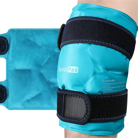 Suzzipad Knee Ice Pack Wrap Cold Compress Therapy For Knee Pain