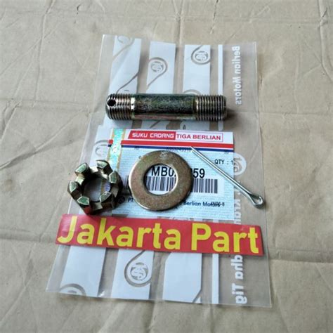 Baut Shock Breker Depan Bolt Shock Absorber Front Depan Baut Sok Breker