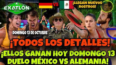 ELLOS GANAN HOY DOMINGO 13 MÉXICO VS ALEMANIA DUELO INTERNACIONAL Y