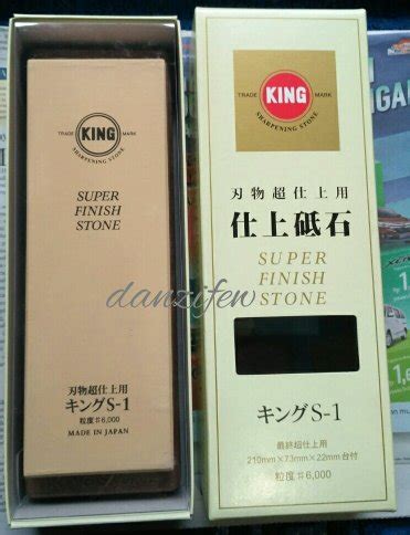 Jual Sharpening Stone Super Finish Stone Trade Mark KING Deluxe Stone