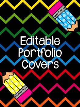 Rainbow Portfolio Covers By Mariah Delaney TPT