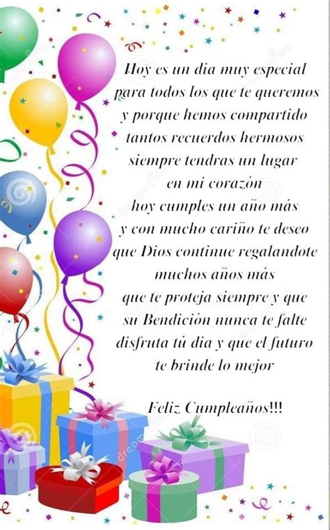 Pin de Angie Hernández en Mi Bello Mundo Frases de feliz cumpleaños