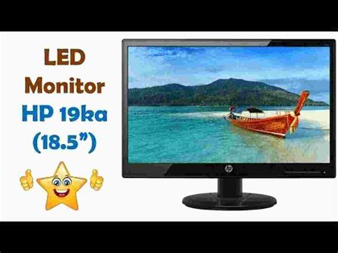 Hp Led Monitor HP 19KA 18 5 Inch Monitor Price 3 Nov 2024 Hp Led