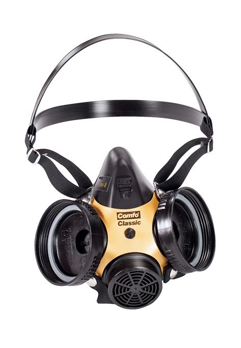 Msa Comfo Classic Cartridges Included Half Mask Respirator Lr