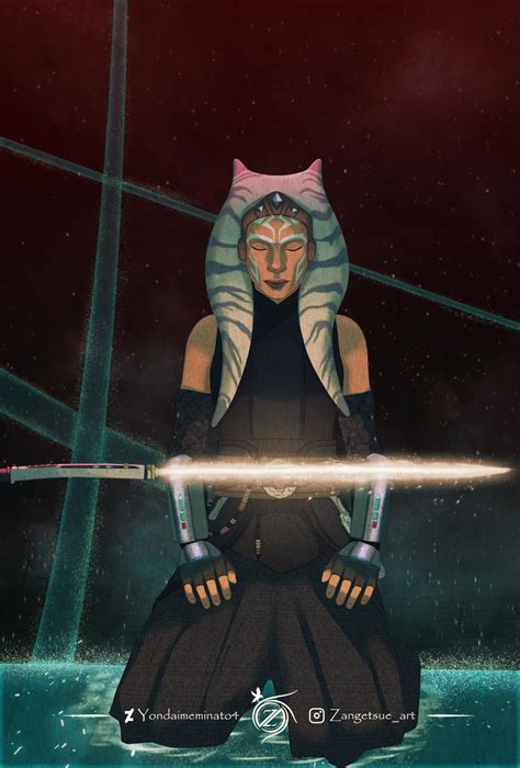 Ahsoka The Grey Meditating By Yondaimeminato4 On Deviantart