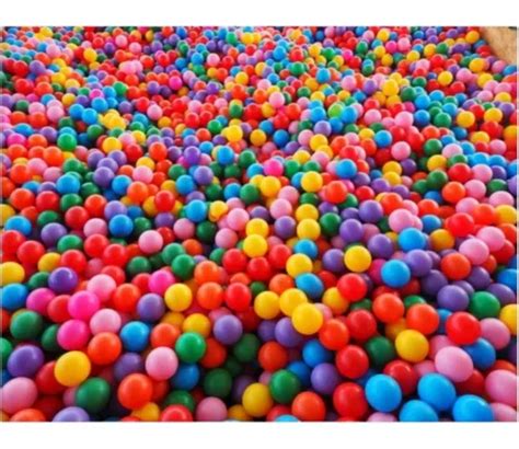 Pelotas Pl Sticas De Colores Para Piscina X Unidades Cuotas