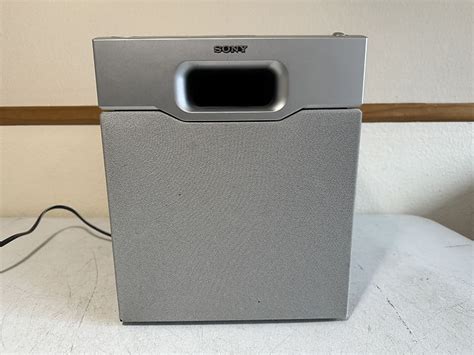 Sony SA WMSP1 Subwoofer Powered Sub Home Theater Bass Loud Reverb