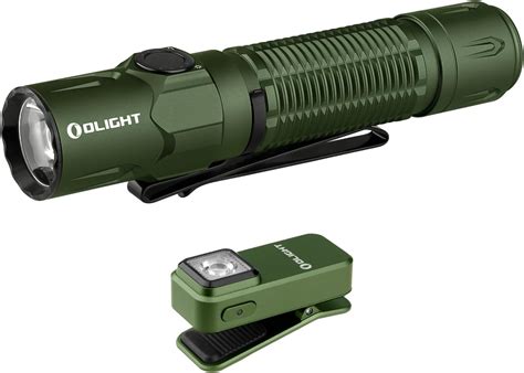 Olight Warrior S Lumens Rechargeable Tactical Flashlight Bundle