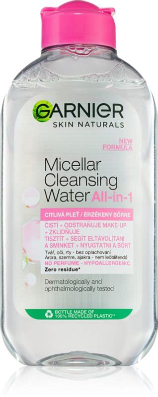 Garnier Skin Naturals Micel Rn Voda Pro Citlivou Ple Notino Cz