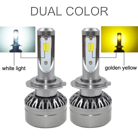 Led Car Headlights Bulbs H1 H7 H8 H11 9005 HB3 9006 HB4 60W 8000LM Dual