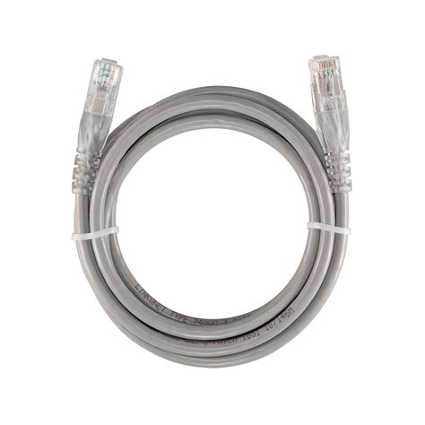 Linkqnet Rj45 Cat6 Anti Snag Moulded Pvc Network Flylead Grey Linkqage