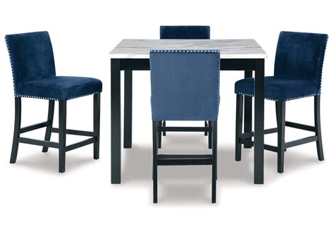 Cranderlyn Counter Height Dining Table And Bar Stools Set Of 5