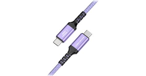 Tera Grand Usb C 32 Gen 2x2 Cable Purple 6 Usb32 Cc20g 06pu