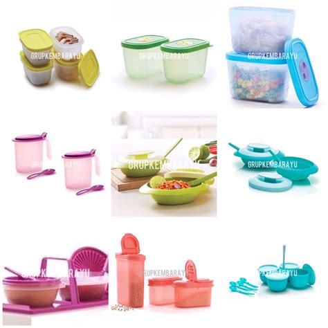 Jual Tempat Sambal Bumbu Mini Freezer Kulkas Tupperware Original Mini