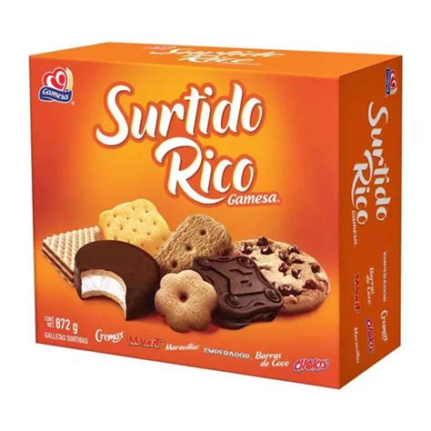 GALLETAS SURTIDO RICO GAMESA DE 1 420 KG Pedidos