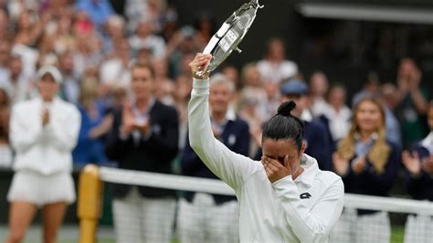 Wimbledon Ons Jabeur une pionnière qui doit encore patienter en