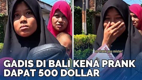 Ikhlas Tolong Bule Sosok Gadis Di Bali Ini Terkejut Dapat 500 Dollar