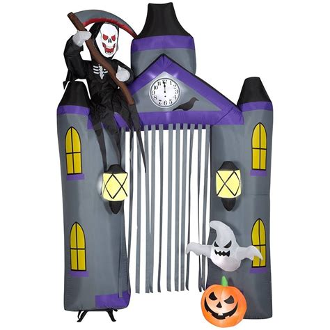 Inflable De Halloween Way To Celebrate Casa Encantada Walmart