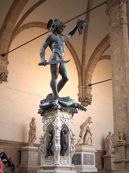 Perseo Con La Cabeza De Medusa Benvenuto Cellini