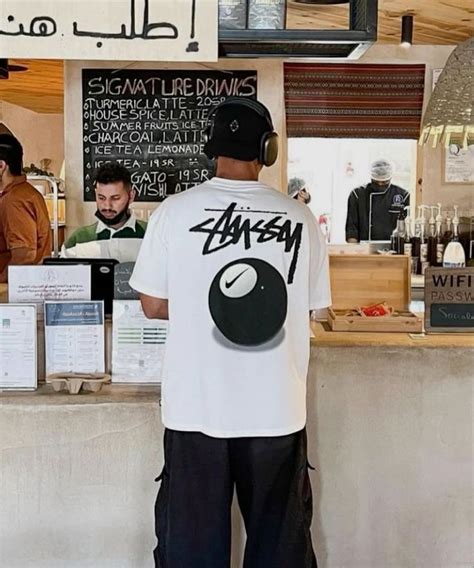 St Ssy Summer Oufit Inspo In Stussy Menswear Black