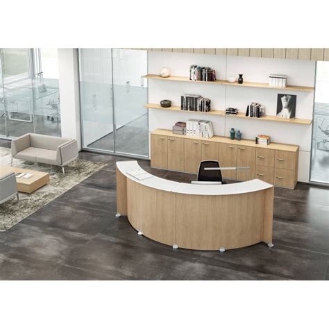 Banque Daccueil Reception Glass Mobilier De Bureau