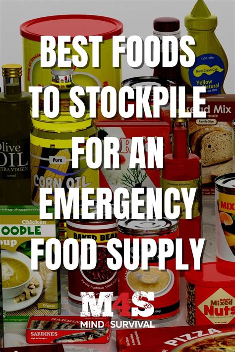 Best Foods To Stockpile For An Emergency Food Supply