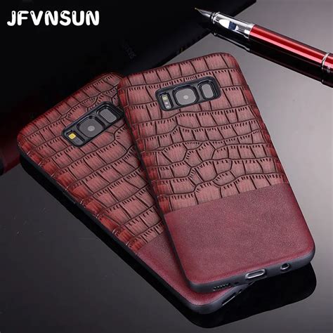 For Samsung S Case Luxury Crocodile Skin Leather Case For Samsung