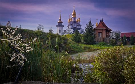Храмы в пейзажах россии - 88 фото