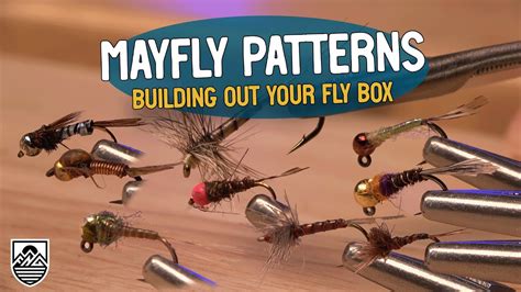 Essential Mayfly Patterns For Fly Fishing Youtube