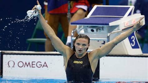 Rio Olympics Day 1 Hungary Swimmer Katinka Hosszu Sets World Record