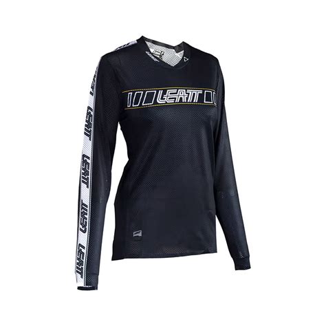 Maillot Leatt Vtt Gravity Femme Noir Vetements Cyclisme Le