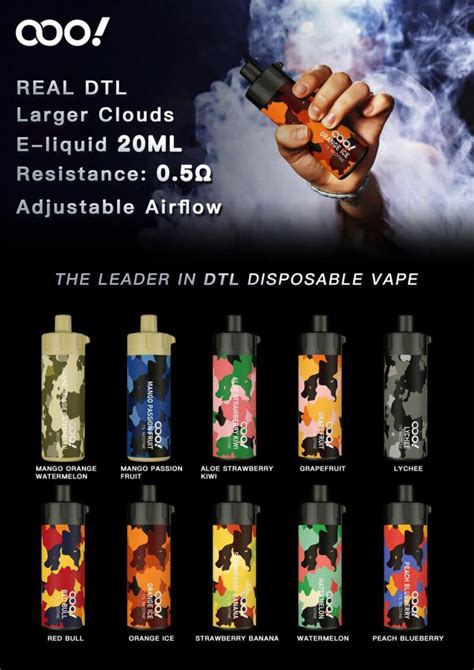 Dtl Vape Disposable Pod Dl Device Shisha Brand Supplier Distributor