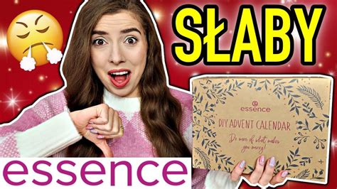 SŁABY TANI KALENDARZ ADWENTOWY ESSENCE DIY 2022 I GlamPaula YouTube